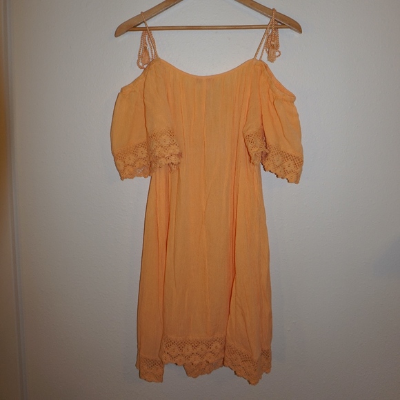 JW Style Sundress Orange - Picture 3 of 5